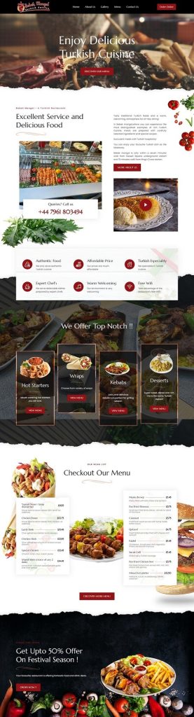 Bebek Mangal Restaurant - Home page